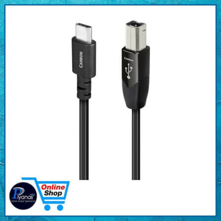 สาย USB AUDIOQUEST : USB-CARBON (C TO B) (USB 2.0) (0.75M)_1